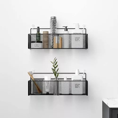 Настінна полиця на липучках L 40*15.5*13.5см Stenson TD01334-L/M50241-L