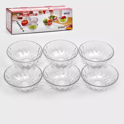 Салатники скло 6шт/наб 11.5*5см Stenson R89580