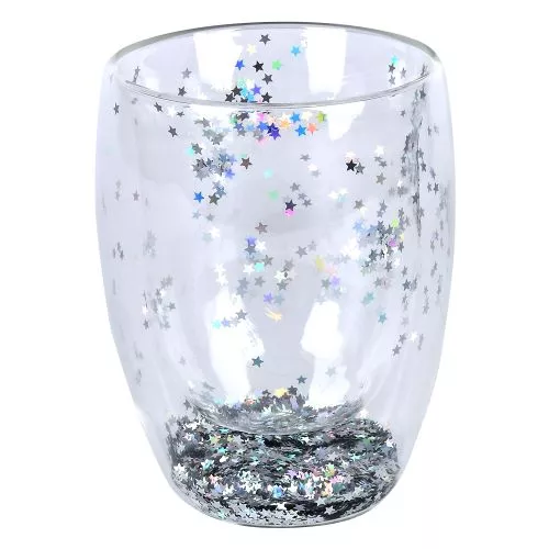 Склянка з подвійною стінкою "Glitter" 300мл Stenson R10128