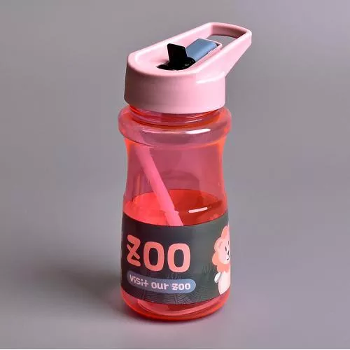 Пляшка-поїлка дитяча з трубочкою 500мл Stenson WW02676 фото 4