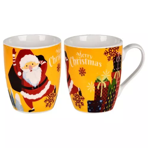 Чашка новорічна "Merry Christmas" 360мл Stenson R33685 фото 3