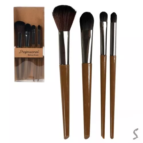 Пензлик для макіяжу 4пр/наб 20см Stenson R36969