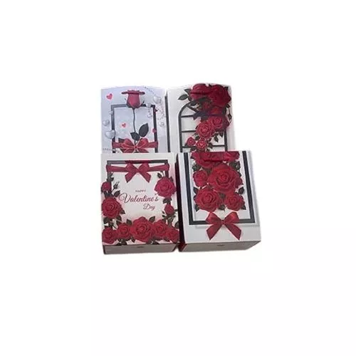 Пакет подарунковий паперовий L "Valentine's Day" 30*41.5*12см Stenson R34572-L