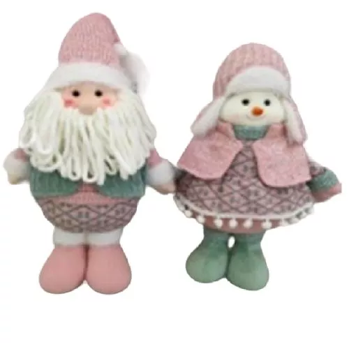 Фігура новорічна "Santa Snowman" 42см Stenson M17280