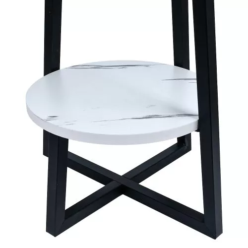 Стіл журнальний 2яр 40*40*55см Stenson M50292-W фото 2