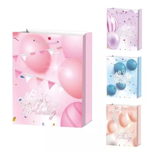 Пакет подарунковий паперовий S "Happy birthday" 18*23*10см Stenson R96989-S