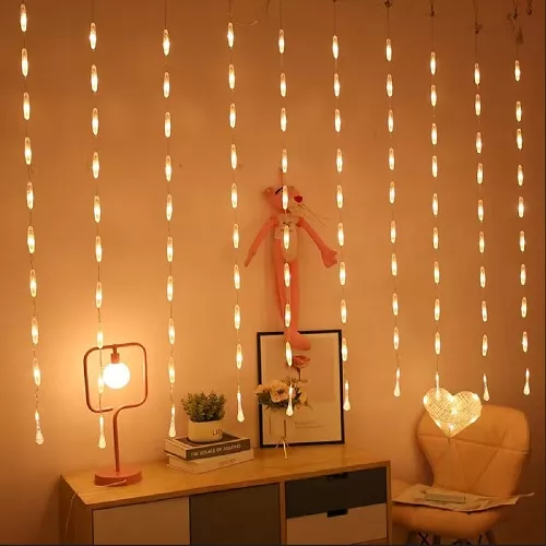 Гірлянда-фіранка світлодіодна "Christmas rain" 2.5*1.2м 100led Stenson R92653