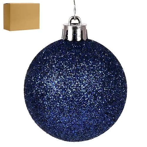 Ялинкові кульки 5см "Блискітки" 150шт/уп Stenson 9192B-5