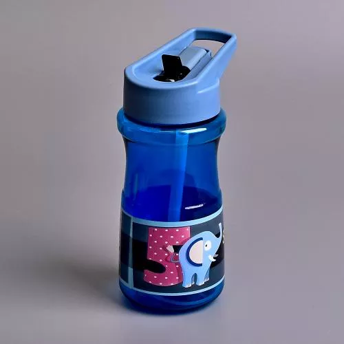 Пляшка-поїлка дитяча з трубочкою 500мл Stenson WW02676 фото 3