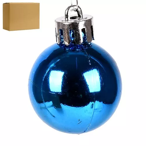 Ялинкові кульки 3см "Глянець" 200шт/уп Stenson 9191B-3