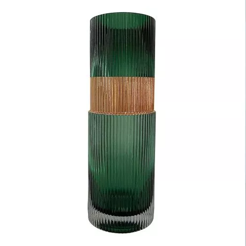 Ваза скляна "Candle" 10*30см Stenson R95319