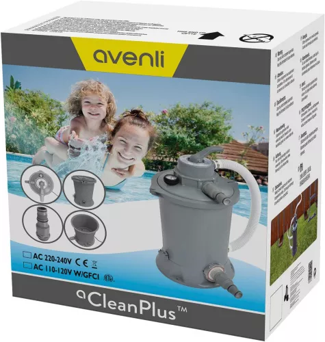 Фільтр-насос пісочний Avenli 290730EU (3785 л/год, 120W, для басейнів об'ємом до 25000 л) фото 2