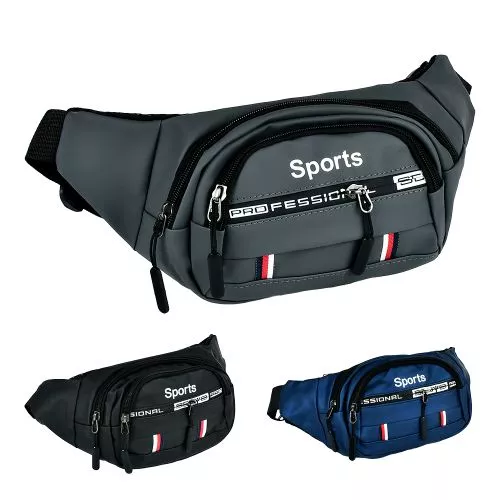 Сумка-бананка 34*13см Stenson R98858