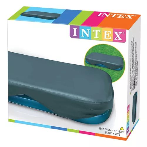 Тент (накриття) Intex 58412 (▭234*356 см, для прямокутних надувних басейнів ▭183*305 см) фото 4