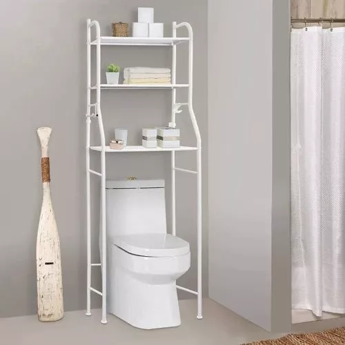 Полиця-стелаж для туалету 47*25*155см Stenson R30895 фото 5