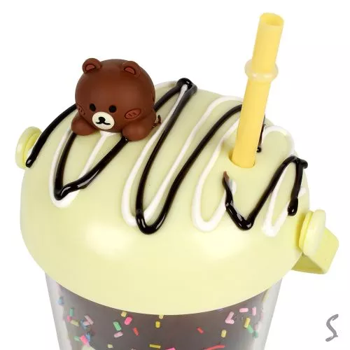 Склянка з кришкою та трубочкою "Sweets" 450мл Stenson R38077 фото 3