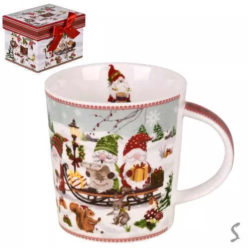 Чашка новорічна "Christmas stories" 320мл Stenson R36230