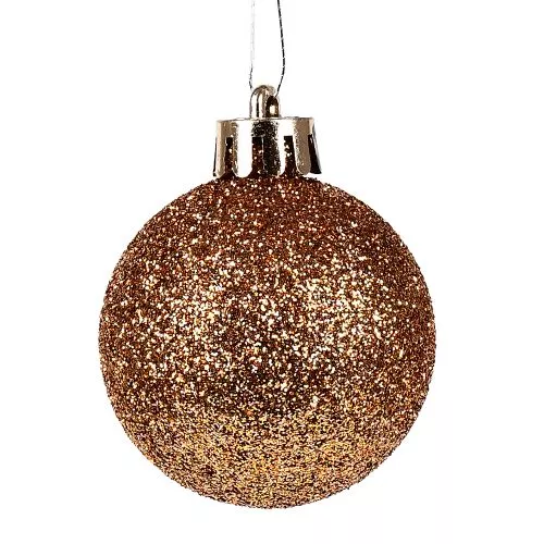 Ялинкові кульки 4см "Блискітки" 200шт/уп Stenson 9192G-4