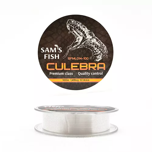 Лісочка "Culebra" 100м*0.14мм Sams Fish (SFML014-100)