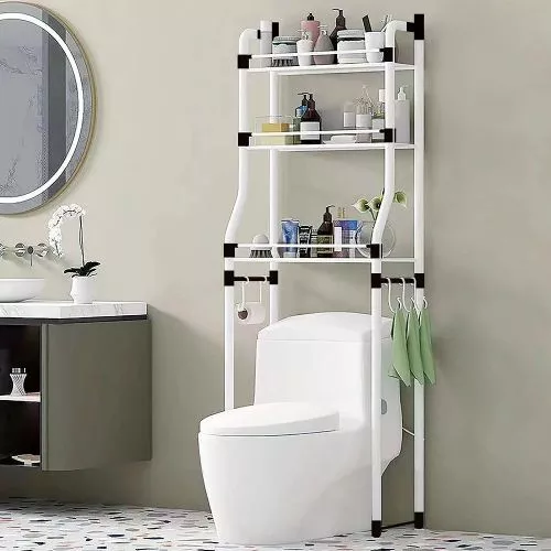 Полиця-стелаж для туалету 50*25*160см Stenson R30892 фото 3