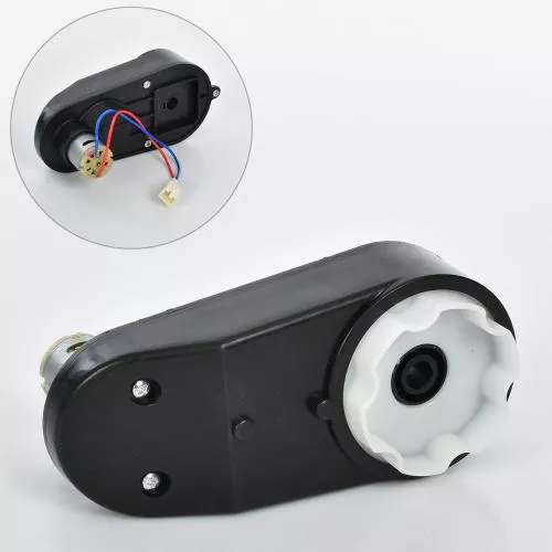 Рульовий редуктор в зборі з мотором для дитячого електромобіля Bambi Racer M 4824-ST GEAR