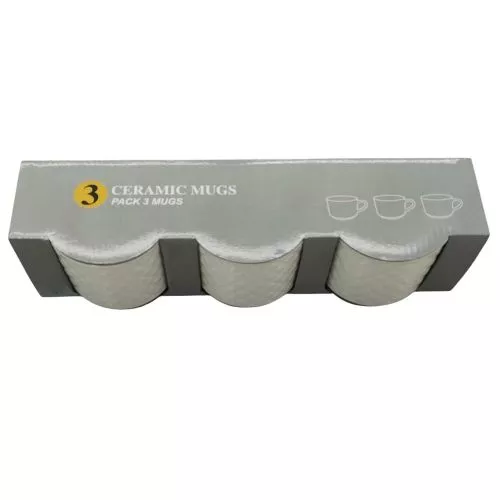 Чашки "Nordic" 3шт/наб 250мл Stenson R37287-2