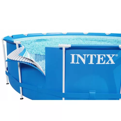 Каркасний басейн Intex 28212 (76*366 см. об'єм: 6503 л. картриджний фільтр-насос 2006 л/год, серія: Metal Frame) фото 6