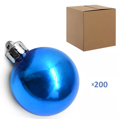 Ялинкові кульки 4см "Глянець" 200шт/уп Stenson 9191B-4