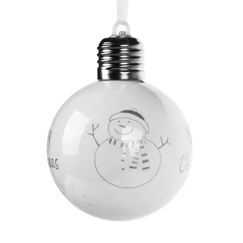 Іграшка-підвіска новорічна "Lamp" 10см Stenson R96175 фото 2