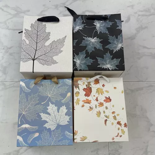 Пакет подарунковий паперовий L "Autumn" 40*30*12см Stenson R91484-L