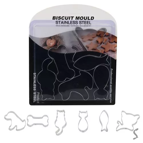 Вирубки кондитерські "Animals" 6шт/наб 20*17см Stenson R97105