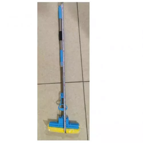 Швабра з подвійним віджимом PVA насадка телескопічна ручка 110*27см Stenson MH-4164