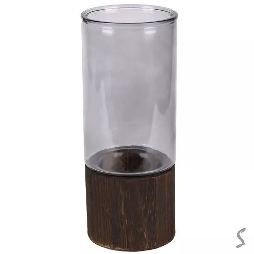 Ваза скляна 10*26см Stenson R35678-26