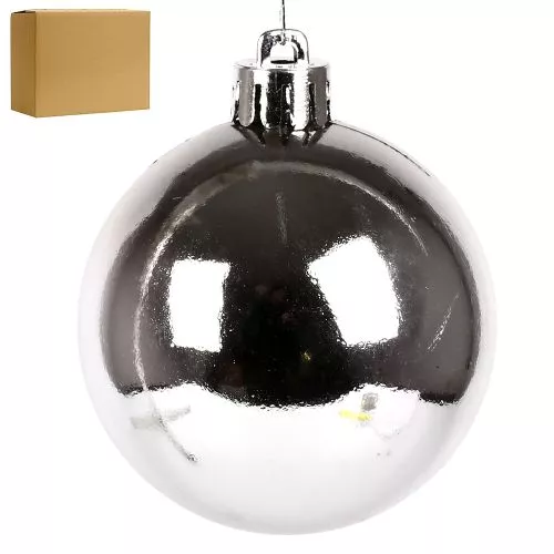 Ялинкові кульки 6см "Глянець" 100шт/уп Stenson 9191S-6