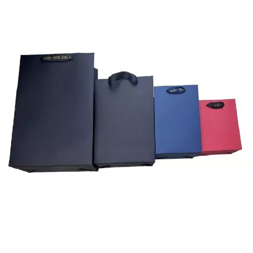 Пакет подарунковий паперовий M "Monochrom" 19.5*9.5*24.5см Stenson R96729-M