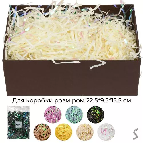 Декоративний наповнювач для подарункових коробок 30г Stenson R96464