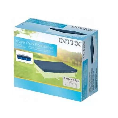 Тент (накриття) Intex 28036 (▭200*300 см, для прямокутних каркасних басейнів ▭ 160*260 см) фото 4