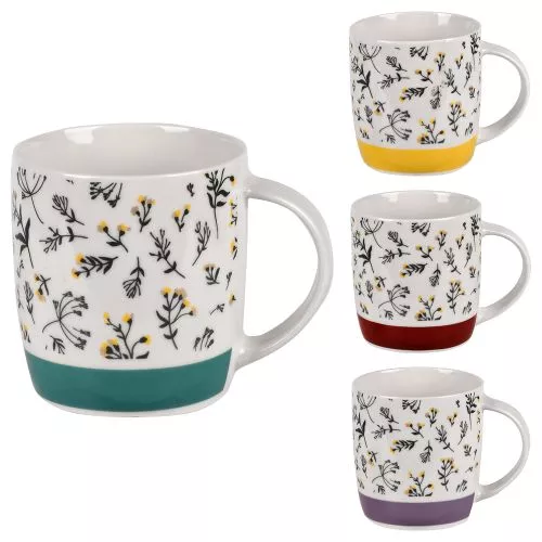 Чашка "Flowers" 360мл Stenson R34415