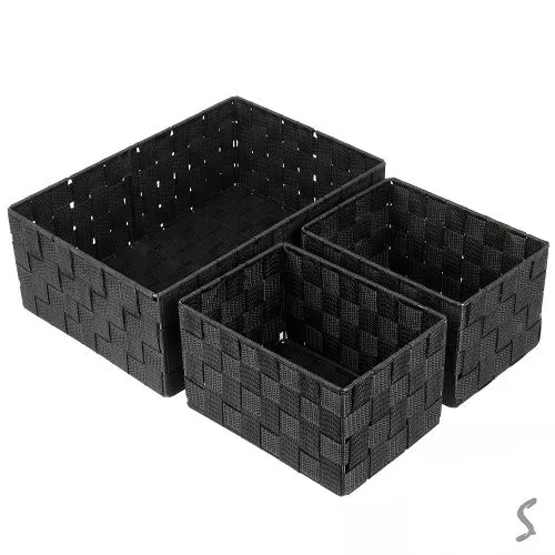 Кошик для зберігання 3пр/наб 35*24*13/21*15*12.5см Stenson R42050