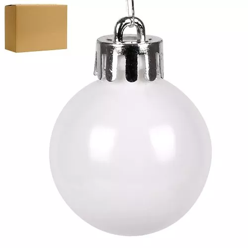 Ялинкові кульки 3см "Глянець" 200шт/уп Stenson 9191W-3