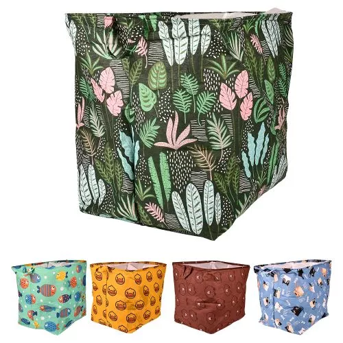 Кошик для зберігання білизни/одягу/іграшок складаний 38*48*41см Stenson R100481