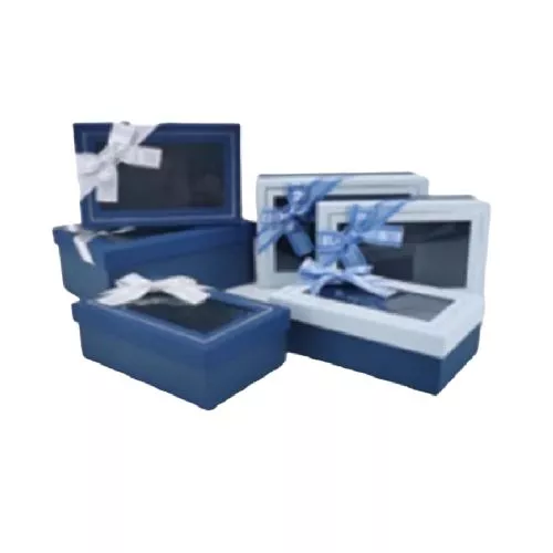 Коробка подарункова "Gentle" 3шт/наб 23*16*10/21*14*8/19*12*7см Stenson R33280B