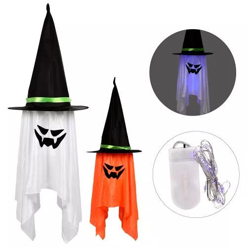 Капелюх маскарадний "Halloween" 100см c LED підсвічуванням Stenson R95947