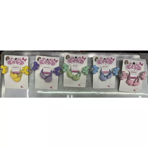 Аксесуари для волосся 4шт/наб (2резинки, 2крабика) Stenson WW02003