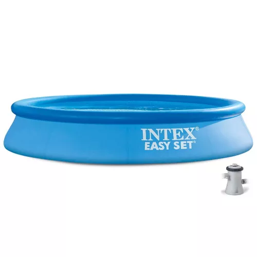 Надувний басейн Intex 28118 (61*305 см., об'єм 3077л, картриджний фільтр-насос 1250 л/год., серія: Easy Set) фото 2