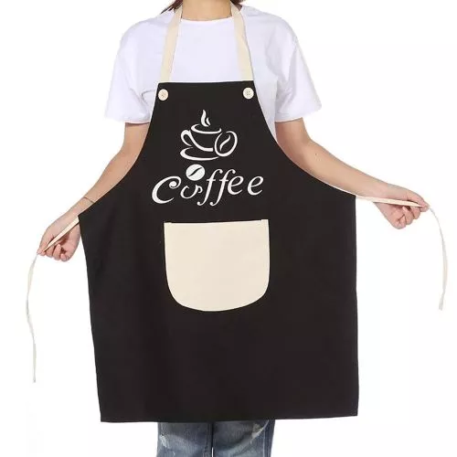 Фартух тканинний з кишенею "Coffee" 72*65см Stenson R32607