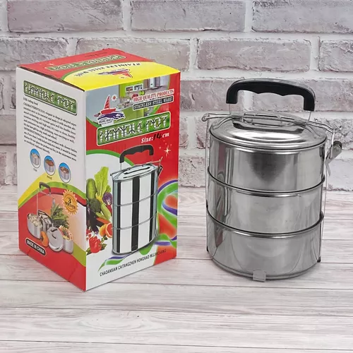 Контейнер харчовий SS 3шт/наб 700мл Stenson R93225