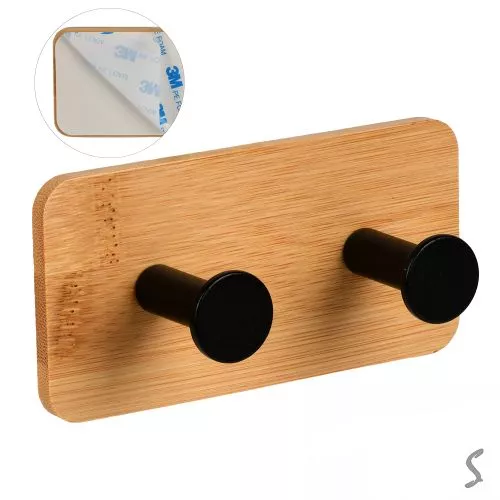 Вішалка настінна 2кр 12*6см Stenson R35000-2