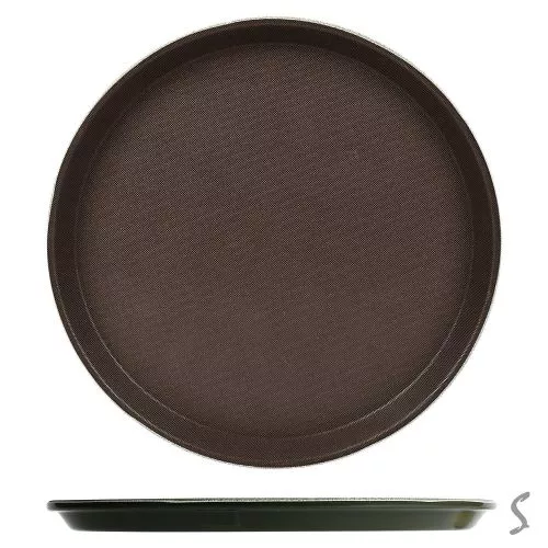 Піднос пластик "Antislip" d35см Stenson R93017-M