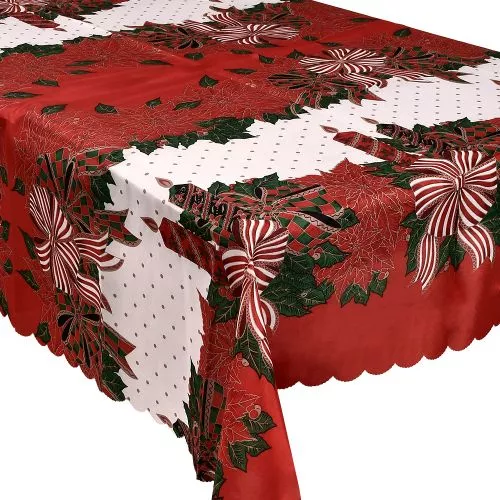 Скатертина-клейонка "New Year" 120*150см Stenson M50067-150